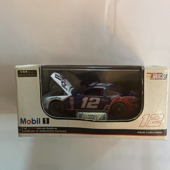 1999 Jeremy Mayfield #12 Mobil 1 Ford Taurus 1/64 Diecast in Case Revell - Picture 1 of 6